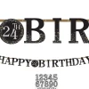 Add-An-Age - Sparkling Celebration Happy Birthday Banner Kit, 10.5ft