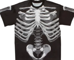 Adult Black & Bone T-Shirt - Skeleton