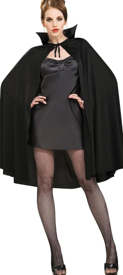 Adult Black Cape Deluxe
