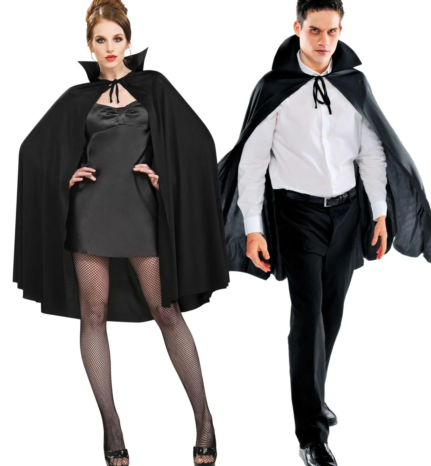 Adult Black Cape Deluxe