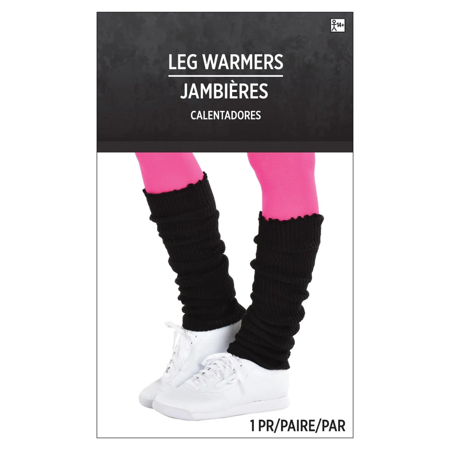 Adult Black Leg Warmers