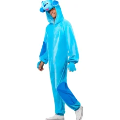 Adult Blue's Clues Blue Zipsters Costume
