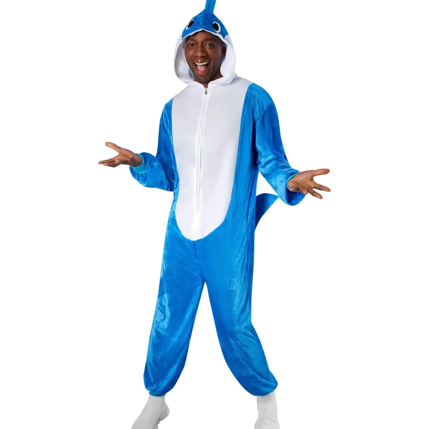 Adult Daddy Shark Zipsters Costume