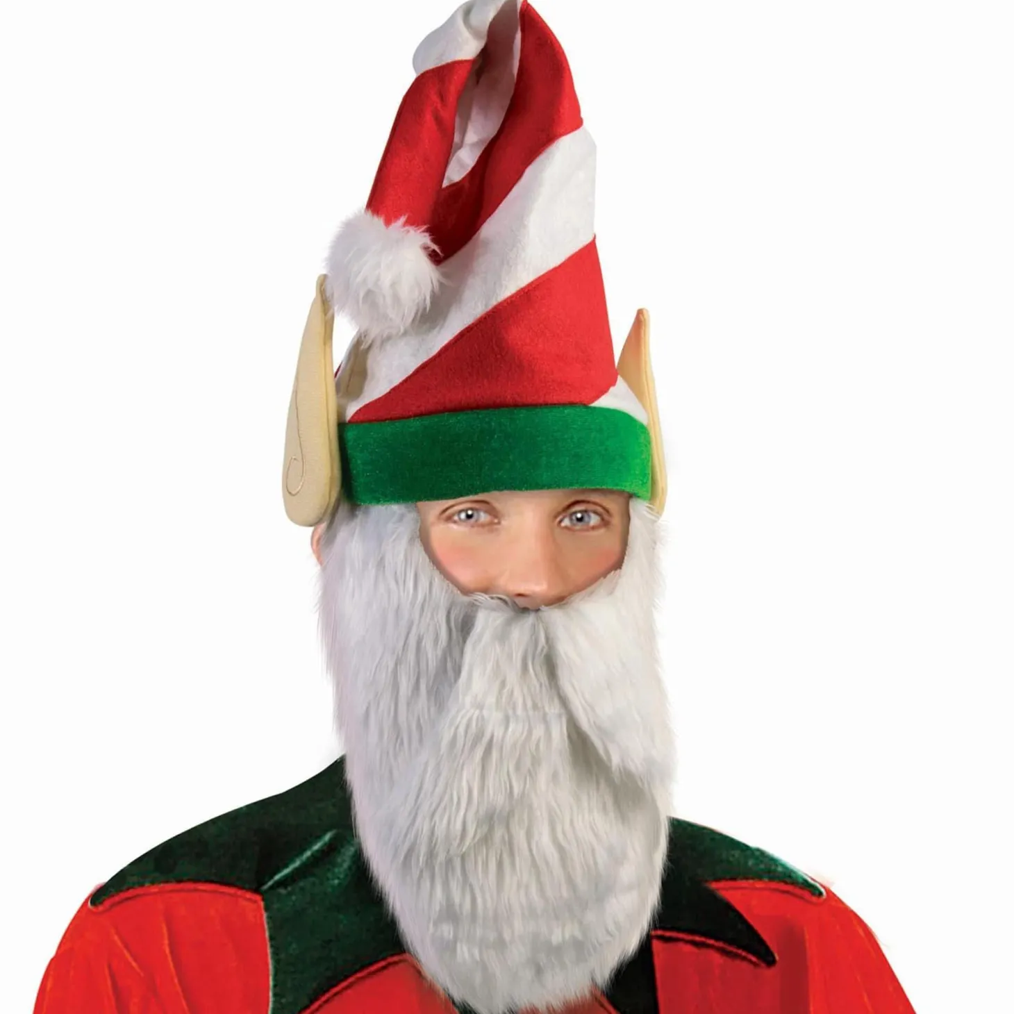 Adult Elf Hat with Beard