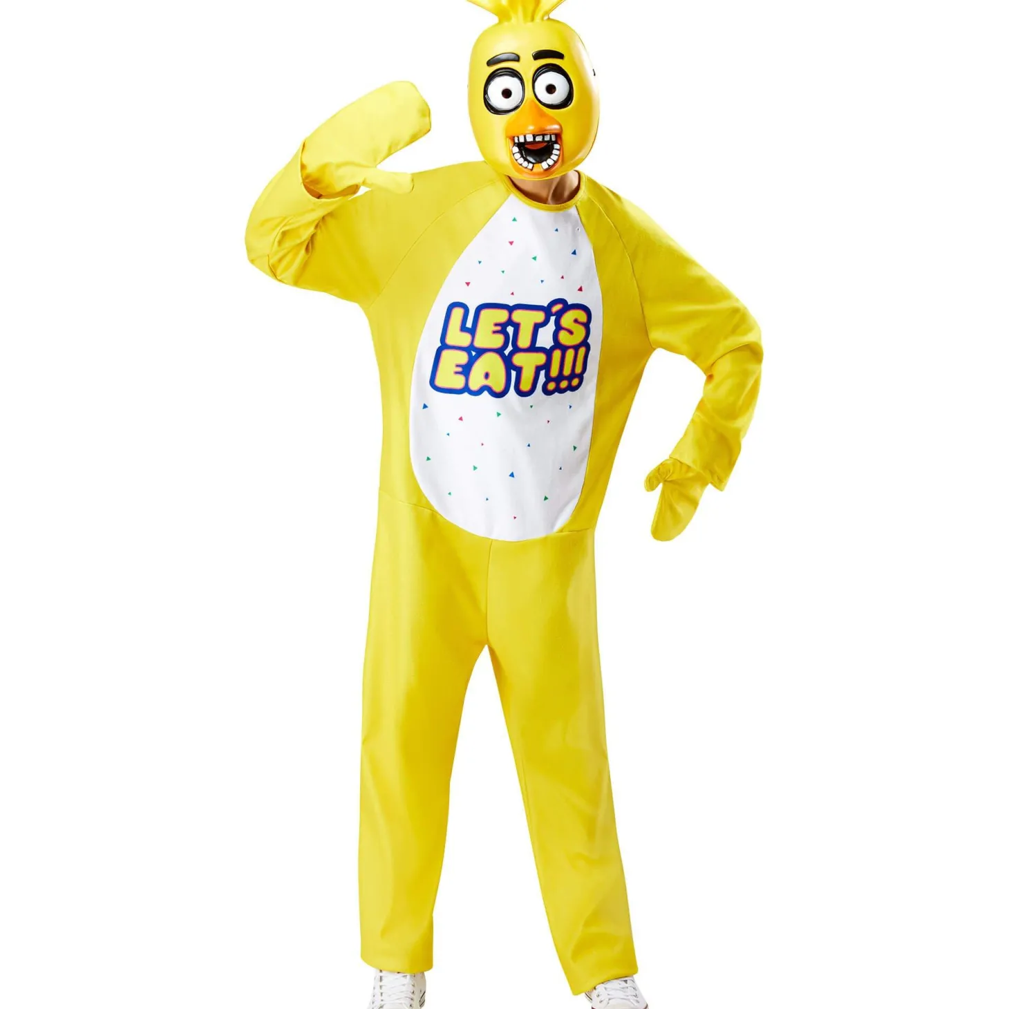 Adult Five Nights at Freddy's Movie Chica Costume with Mask
