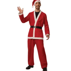 Adult Flannel Santa Suit Costume