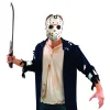 Adult Friday The 13th Jason Voorhees Bloody Machete - Deluxe