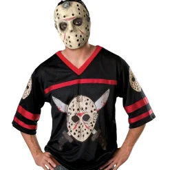 Adult Friday the 13th Jason Vorhees Hockey Jersey and Mask