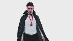Adult Full Length Black Cape