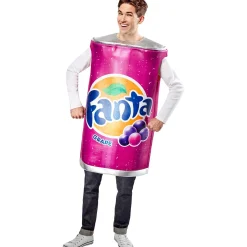 Adult Grape Fanta Can Costume
