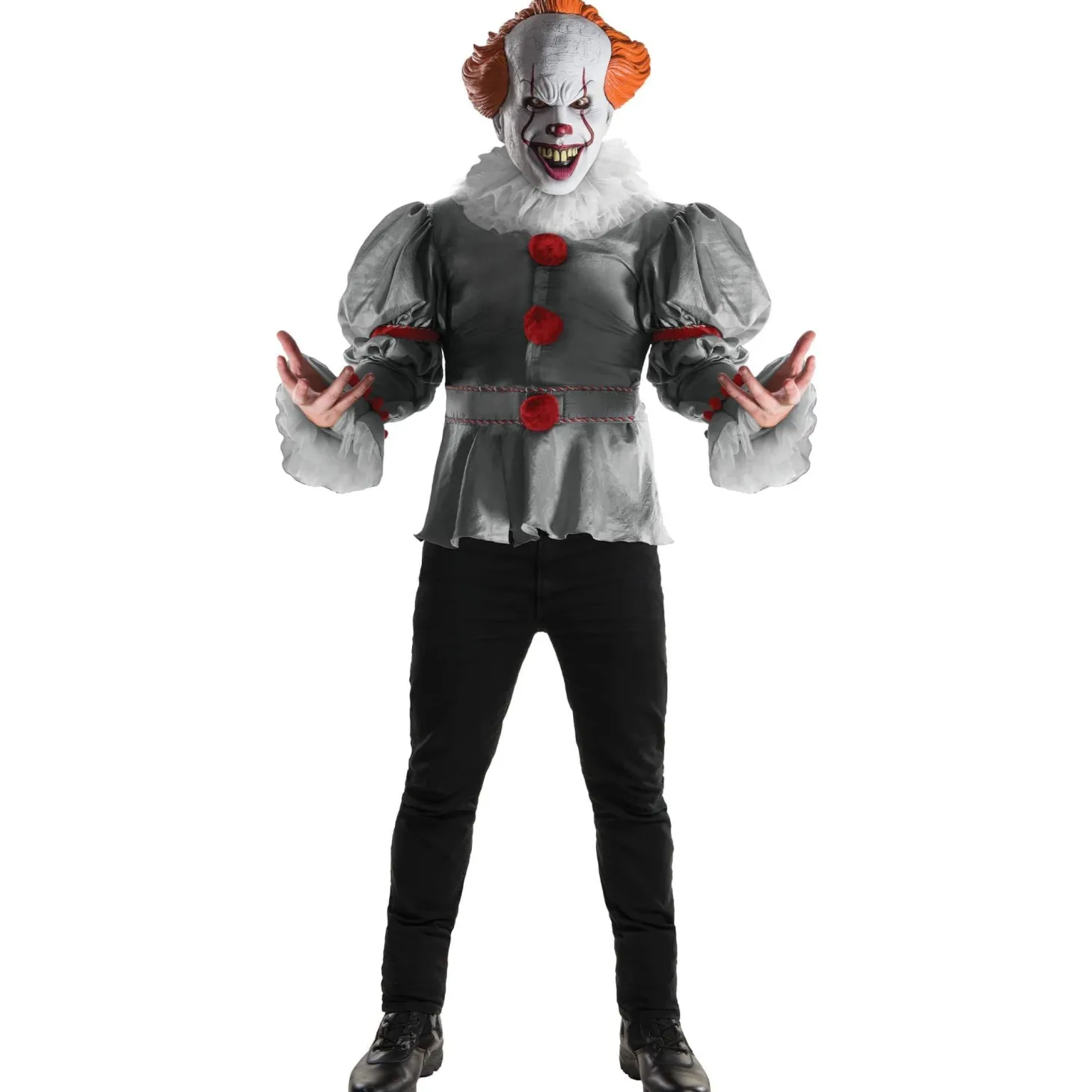 Adult Gray Pennywise Costume - It