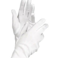 Adult Long White Gloves Deluxe