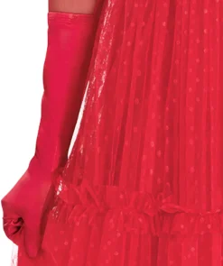 Adult Lydia Red Wedding Dress Costume - Beetlejuice
