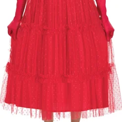 Adult Lydia Red Wedding Dress Costume - Beetlejuice