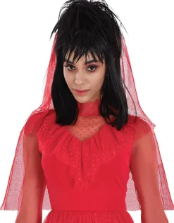 Adult Lydia Red Wedding Dress Costume - Beetlejuice
