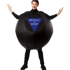Adult Mattel Games Magic 8-Ball Inflatable Costume