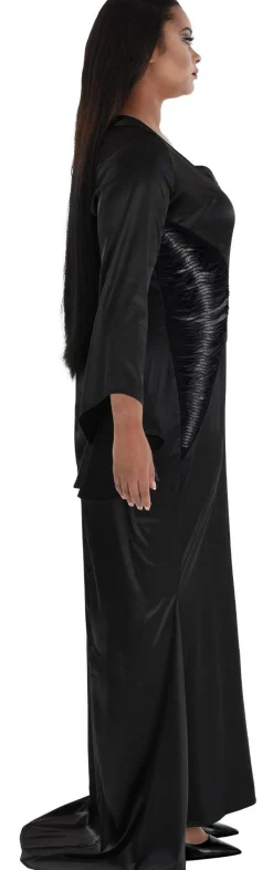 Adult Morticia Addams Plus Size Costume - Wednesday TV Series