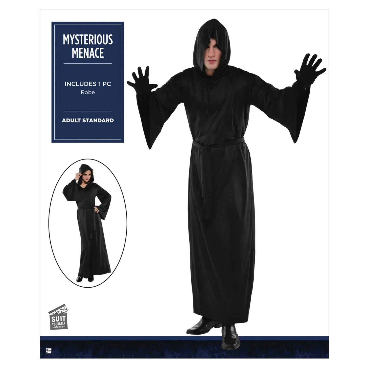 Adult Nylon Horror Robe