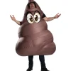 Adult Poop Emoji Inflatable Costume