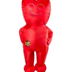 Adult Red Sour Patch Inflatable Costume