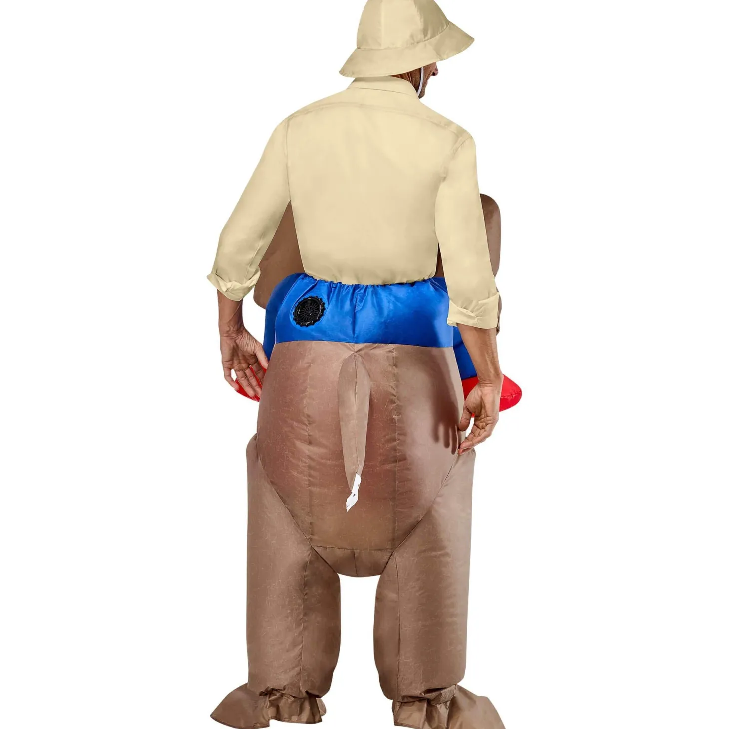 Adult Ride In Elephant Inflatable Costume