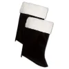 Adult Santa Claus Fur Trimmed Boot Tops