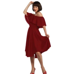 Adult Saturday Night Fever Red Dress Costume