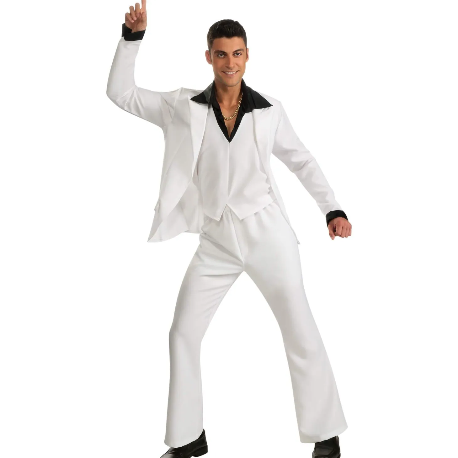 Adult Saturday Night Fever White Suit Costume