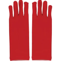 Adult Short Costume Dress Gloves, Assorted Colors
