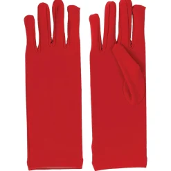 Adult Short Costume Dress Gloves, Assorted Colors
