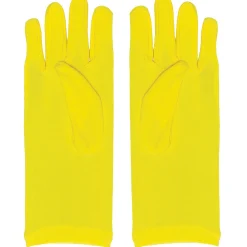 Adult Short Costume Dress Gloves, Assorted Colors