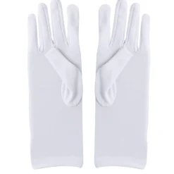Adult Short Costume Dress Gloves, Assorted Colors