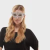 Adult Silver Butterfly Masquerade Mask