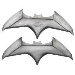 Adult Silver Justice League Batman Batarangs