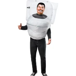 Adult Skibidi Toilet Inflatable Costume with Mask