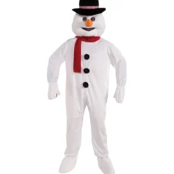 Adult Snowman Mascot Costume