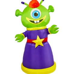 Adult Space Invader Alien Inflatable Costume