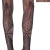 Adult Spiders and Webs Fishnet Pantyhose