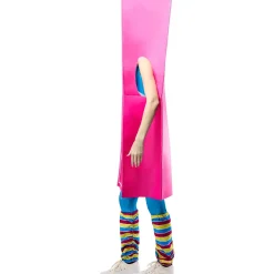 Adult Superstar Barbie Box Costume - Mattel