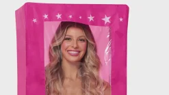 Adult Superstar Barbie Box Costume - Mattel