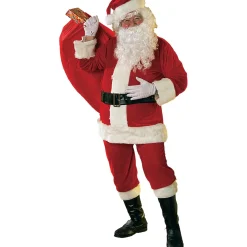 Adult Velour Santa Suit Costume