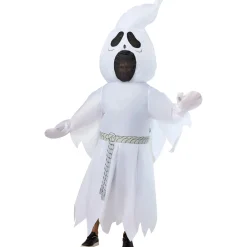 Adult White Ghost Reaper Inflatable Costume