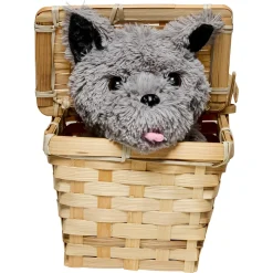 Adult Wizard of Oz Toto in a Basket - Deluxe Accessory
