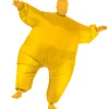 Adult Yellow Inflatable Jumpsuit