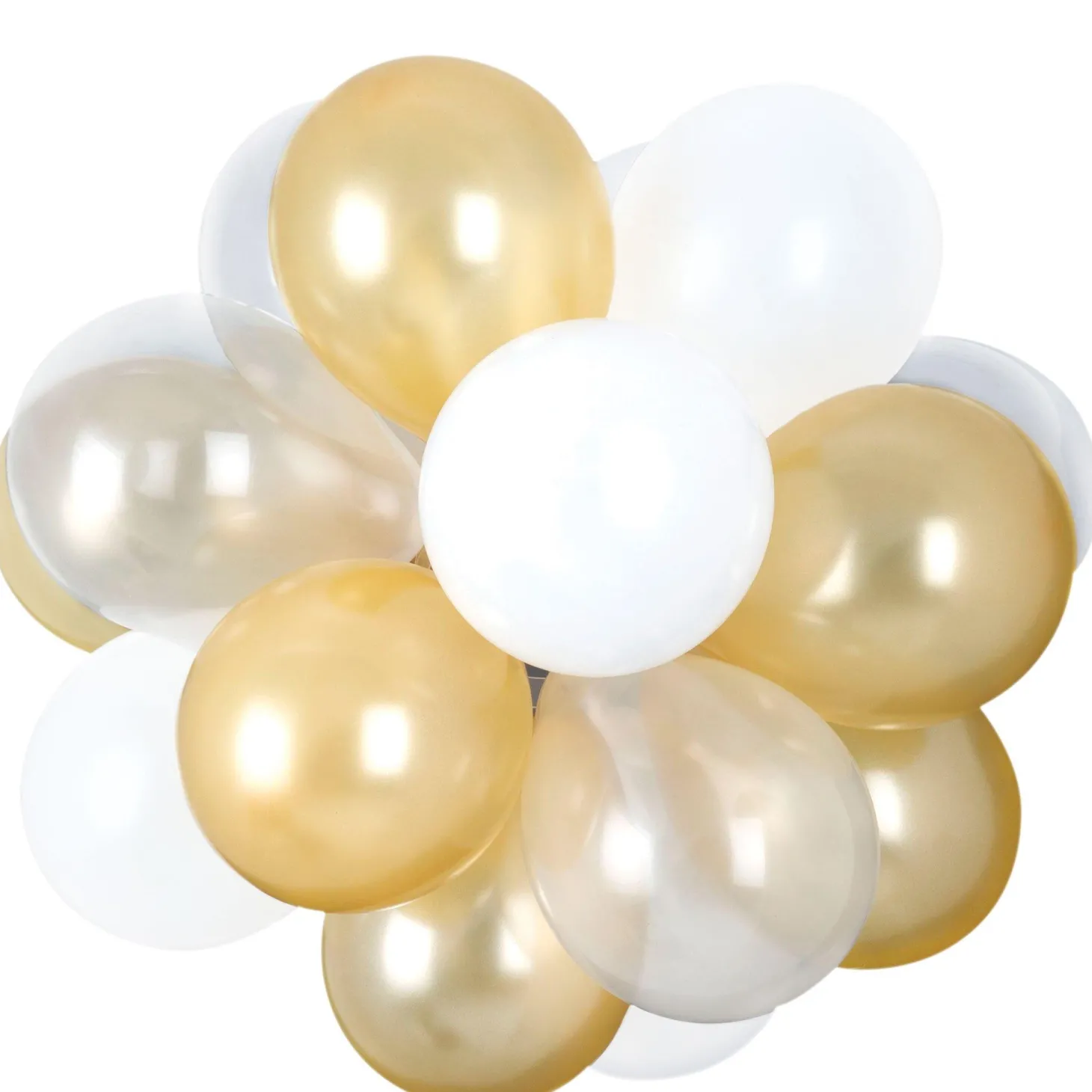 Air-Filled Latex Balloon Chandelier Sphere Kit, Assorted Colors