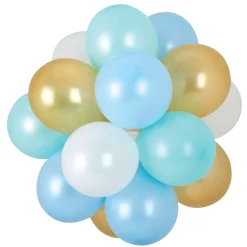 Air-Filled Latex Balloon Chandelier Sphere Kit, Assorted Colors