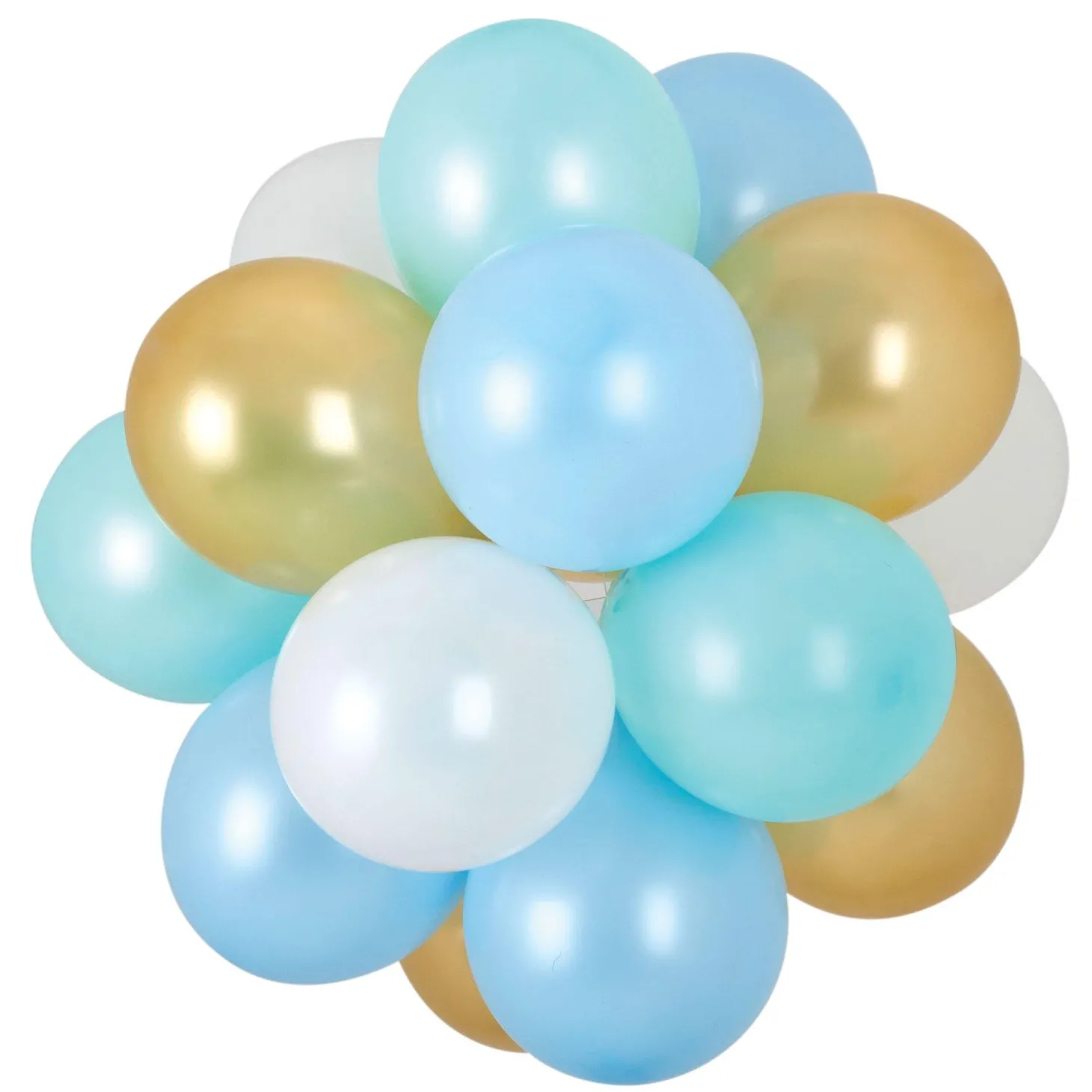 Air-Filled Latex Balloon Chandelier Sphere Kit, Assorted Colors