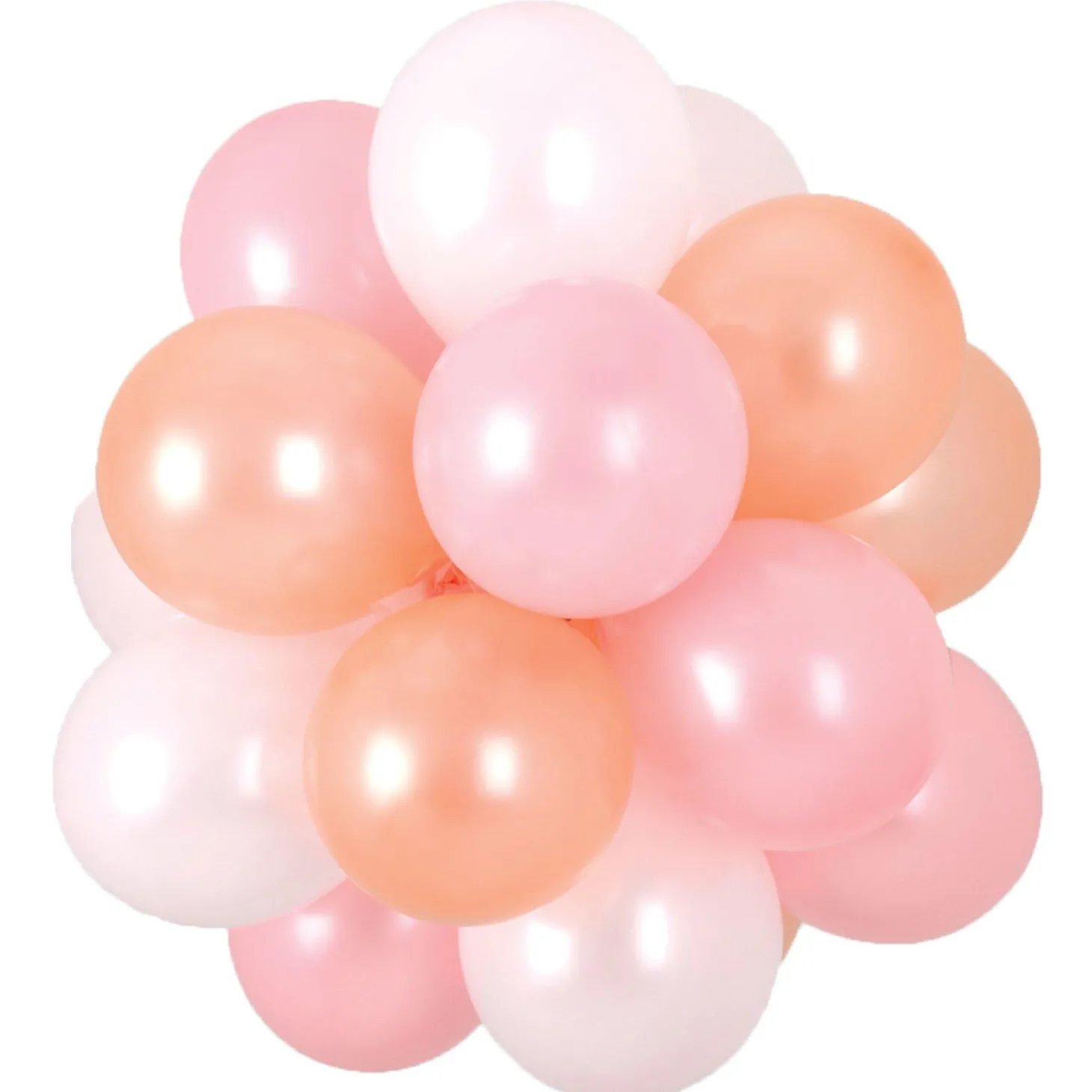 Air-Filled Latex Balloon Chandelier Sphere Kit, Assorted Colors