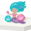 Air-Filled Sitting Shimmer Mermaid Balloon, 18in