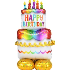 AirLoonz® Birthday Cake Balloon, 53in